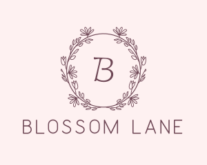 Botanical Event Styling logo design