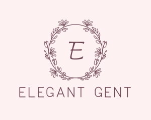 Botanical Event Styling logo design