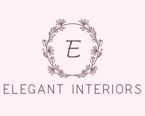 Botanical Event Styling logo design