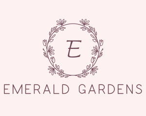 Botanical Event Styling logo design