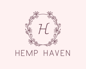 Botanical Event Styling logo design