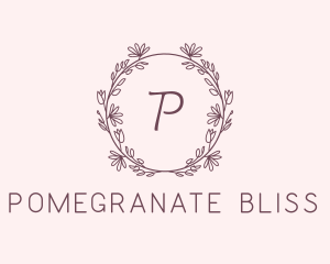 Botanical Event Styling logo design