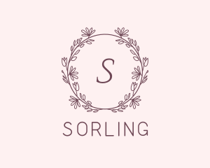 Botanical Event Styling logo design