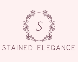 Botanical Event Styling logo design