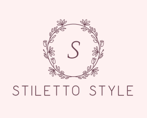 Botanical Event Styling logo design