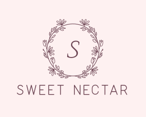 Botanical Event Styling logo design