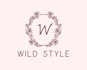 Botanical Event Styling logo design