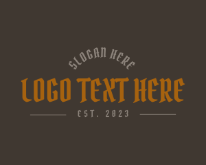 Gothic Business Brand Logo