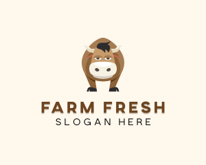 Farm Bull Livestock logo design