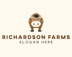 Farm Bull Livestock logo design