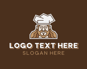 Restaurant - Hipster Chef Restaurant logo design