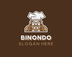 Hipster Chef Restaurant  Logo