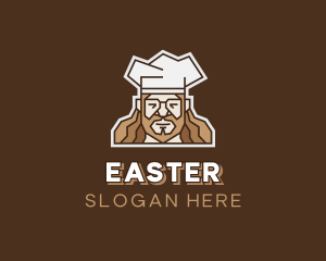 Hipster Chef Restaurant  Logo