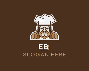 Hipster Chef Restaurant  logo design