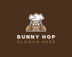 Hipster Chef Restaurant  logo design