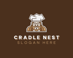 Hipster Chef Restaurant  logo design