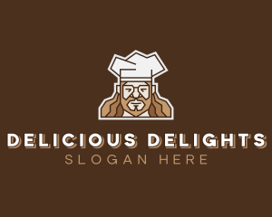 Hipster Chef Restaurant  logo design