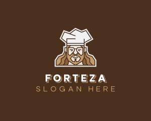 Hipster Chef Restaurant  logo design