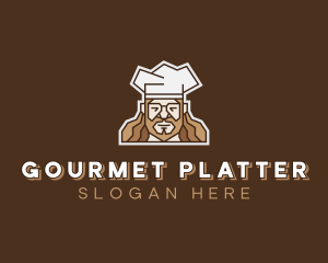 Hipster Chef Restaurant  logo design