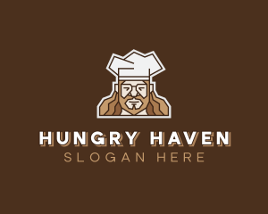 Hipster Chef Restaurant  logo design