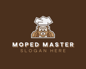 Hipster Chef Restaurant  logo design