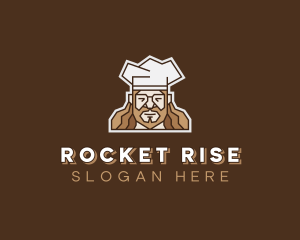 Hipster Chef Restaurant  logo design