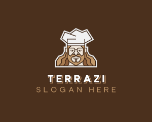 Hipster Chef Restaurant  logo design