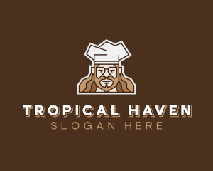 Hipster Chef Restaurant  logo design