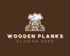 Hipster Chef Restaurant  logo design