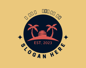 Lifestyle - Summer Beach Resort logo design