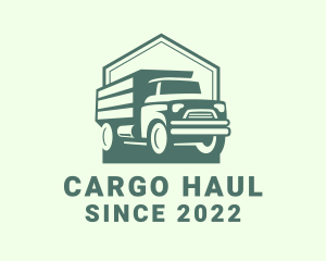 Logistics Transportation Truck logo design