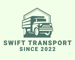 Logistics Transportation Truck logo design