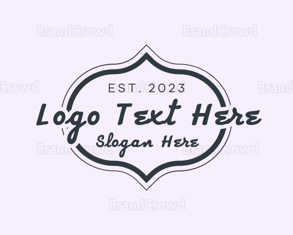 Generic Pastry Business Logo