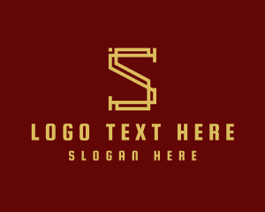 Geometric - Generic Modern Letter S logo design