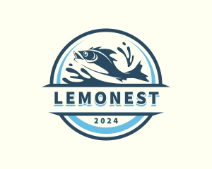 Sea - Underwater Seafood Fishing logo design