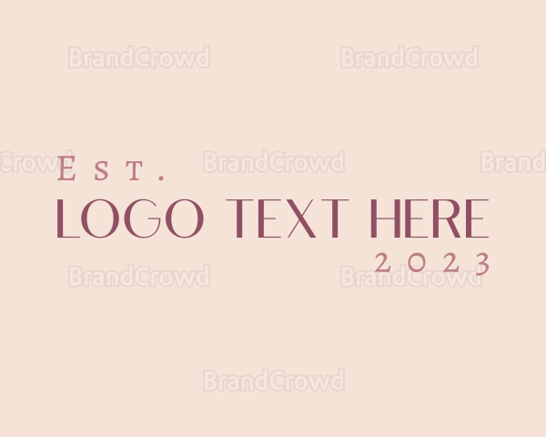 Feminine Generic Business Logo