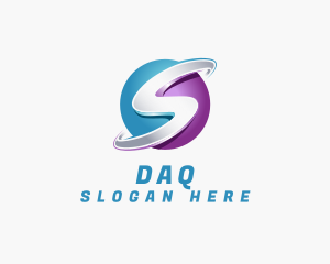 3d Digital Sphere Logo