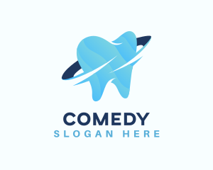 Dentist Molar Tooth Logo