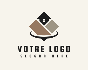 Floor - Diamond Home Carpentry logo design