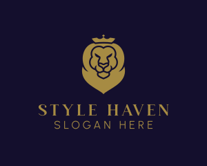 Regal - Lion Premium Investment logo design