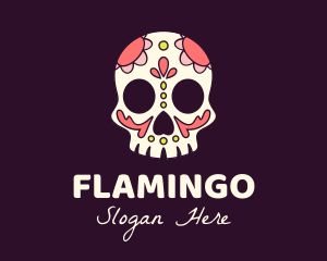 Horror - Mexican Skull Festival logo design