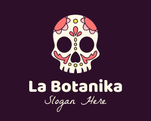 Mexican Skull Festival logo design