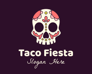 Mexican - Mexican Skull Festival logo design