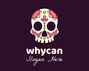 Halloween - Mexican Skull Festival logo design