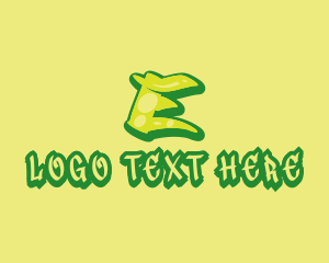 Shiny - Graphic Gloss Letter E logo design