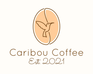 Coffee Bean Bird logo design