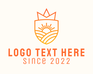 Ecosystem - Crown Sunshine Shield logo design