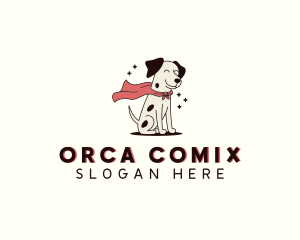 Superhero Pet Dog Logo