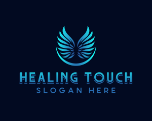 Holy Angel Wings logo design