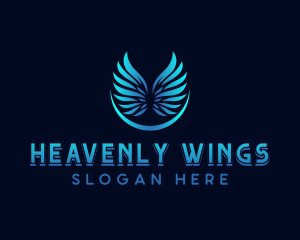 Holy Angel Wings logo design